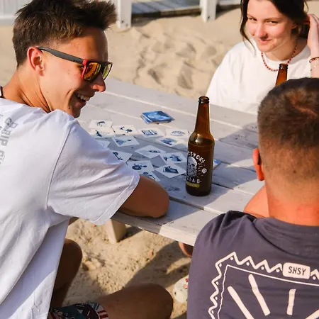 Surf Habenda Z Sauna Ogrodowa Hébergement de vacances